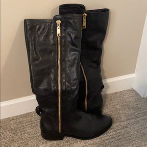 MICHAELA LEATHER BOOTS